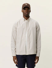 Load image into Gallery viewer, Les Deux Konrad Stripe Shirt Eggnog White