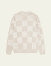 Load image into Gallery viewer, Les Deux Check Knit Eggnog White