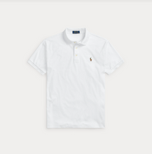 Load image into Gallery viewer, Ralph Lauren Soft Cotton Polo White