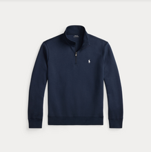 Load image into Gallery viewer, Ralph Lauren Double Knit 1/4 Zip Navy