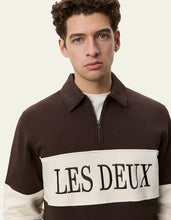 Load image into Gallery viewer, Les Deux Zipper Rugby Sweatshirt