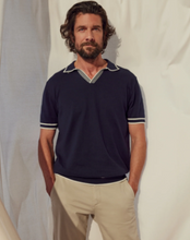 Load image into Gallery viewer, OLIVER SWEENEY GARRAS NAVY RIVIERA POLO
