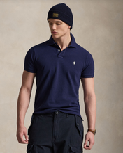 Load image into Gallery viewer, Ralph Lauren Iconic Mesh Polo Newport Navy