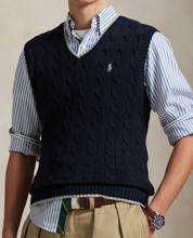 Load image into Gallery viewer, Ralph Lauren Sleeveless Cable Knit