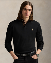 Load image into Gallery viewer, Ralph Lauren Long Sleeved Polo Black