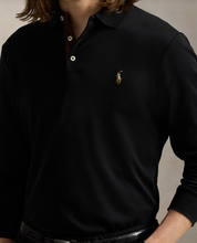 Load image into Gallery viewer, Ralph Lauren Long Sleeved Polo Black