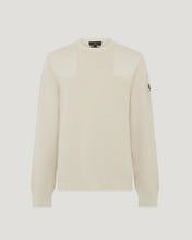 Load image into Gallery viewer, Belstaff Commander Crewneck Jumper Silver Birch