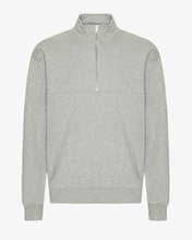 Load image into Gallery viewer, Colorful Standard Quarter Zip Heather Grey