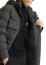 Load image into Gallery viewer, Sandbanks Branksome Long Puffer Charcoal