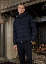 Load image into Gallery viewer, Sandbanks Wool Puffer Navy