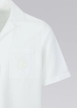 Load image into Gallery viewer, Sandbanks Seersucker Resort Shirt White