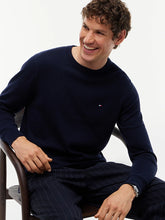 Load image into Gallery viewer, Tommy Hilfiger Crew Neck Jumper With Cashmere