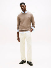 Load image into Gallery viewer, Tommy Hilfiger Crew Neck Jumper Taupe Heather