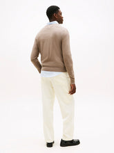 Load image into Gallery viewer, Tommy Hilfiger Crew Neck Jumper Taupe Heather