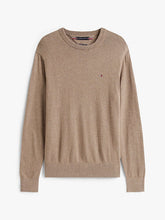 Load image into Gallery viewer, Tommy Hilfiger Crew Neck Jumper Taupe Heather