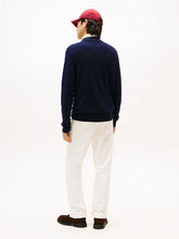 Load image into Gallery viewer, Tommy Hilfiger Lambswool Zip Polo