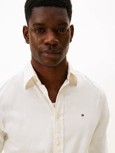 Load image into Gallery viewer, Tommy Hilfiger Flannel Shirt Preppy Ivory