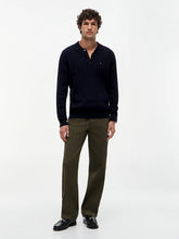 Load image into Gallery viewer, Tommy Hilfiger Cable Knit Polo Jumper