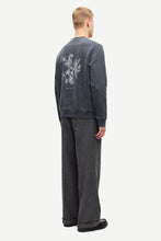 Load image into Gallery viewer, Samsoe Phil Sweatshirt Washed Black