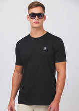 Load image into Gallery viewer, Sandbanks Badge Tee Black