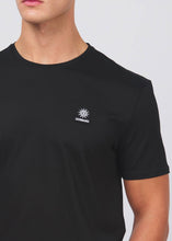 Load image into Gallery viewer, Sandbanks Badge Tee Black