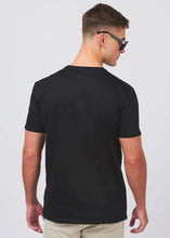 Load image into Gallery viewer, Sandbanks Badge Tee Black
