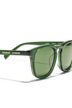 Load image into Gallery viewer, Samsoe Quinn Sunglasses Transparent Green