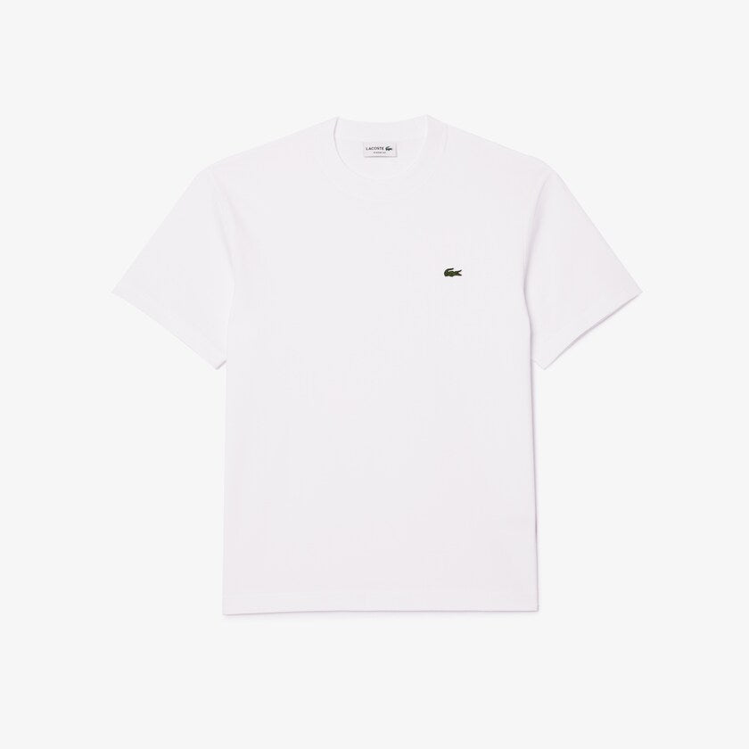 LACOSTE CLASSIC FIT COTTON TEE WHITE