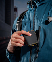 Load image into Gallery viewer, SECRID MINIWALLET MATTE BLACK & OCHRE