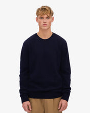 Load image into Gallery viewer, Colorful Standard Merino Crewneck Navy Blue