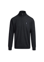 Load image into Gallery viewer, Sandbanks Merino Wool Quarter Zip Anthracite