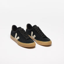Load image into Gallery viewer, Veja Campo Bold Suede Black Pierre