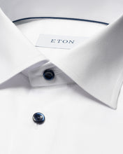 Load image into Gallery viewer, Eton Dark Blue Detail Signature Twill Shirt