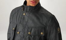 Load image into Gallery viewer, Belstaff Fieldmaster Waxed Jacket Black