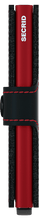 Load image into Gallery viewer, SECRID MINIWALLET MATTE NIGHT BLACK & RED