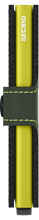 Load image into Gallery viewer, SECRID MINIWALLET MATTE GREEN & LIME