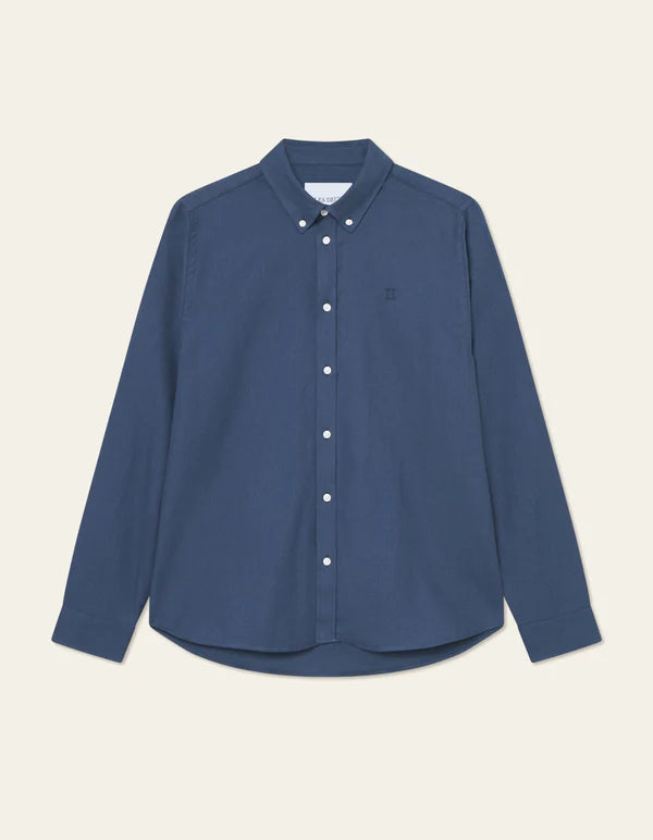 Les Deux Desert Reg Shirt Dark Navy