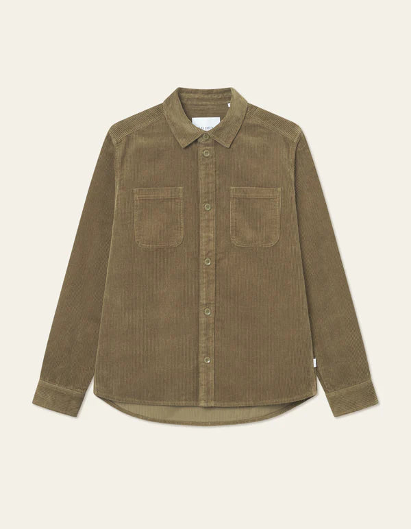 Les Deux Kody Overshirt Military Olive