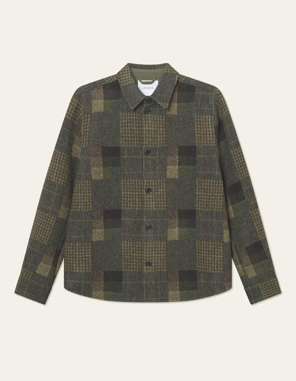 Les Deux Kody Patchwork Overshirt