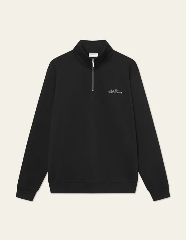 Les Deux Crew Half Zip Sweatshirt