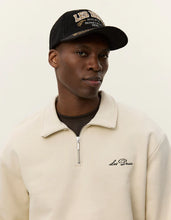 Load image into Gallery viewer, Les Deux Crew Half Zip Sweatshirt Ivory
