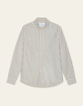 Load image into Gallery viewer, Les Deux Konrad Stripe Shirt Eggnog White
