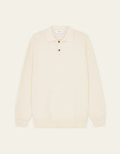 Load image into Gallery viewer, Les Deux Billy Weave Knitted LS Polo
