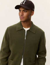 Load image into Gallery viewer, Les Deux Fischer Cotton Zip Overshirt
