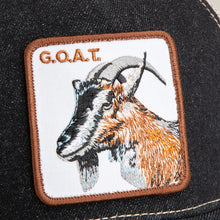 Load image into Gallery viewer, Goorin Bros The Goat Trucker Denim
