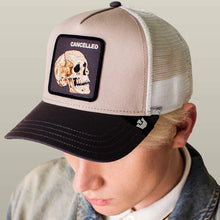 Load image into Gallery viewer, Goorin Bros The Cancelled Skull Trucker
