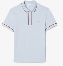 Load image into Gallery viewer, LACOSTE STRETCH POLO BLUE
