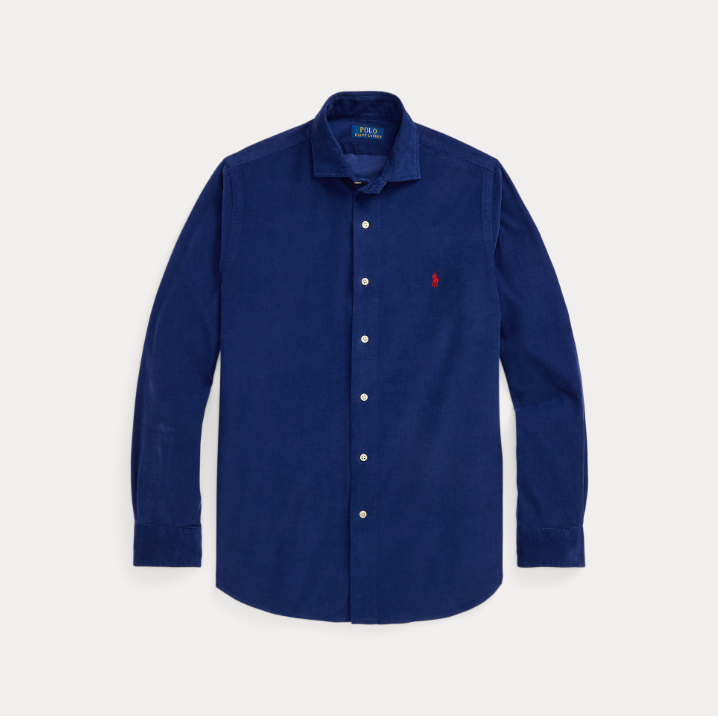 Ralph Lauren Corduroy Shirt Blue