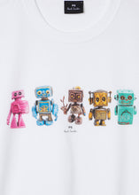 Load image into Gallery viewer, Paul Smith &#39;Robots&#39; Tee White
