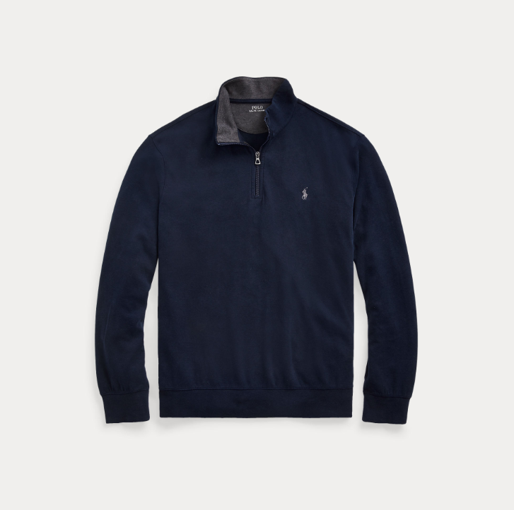 Ralph Lauren Luxury Jersey 1/4 Zip